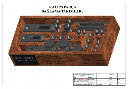 KALIP VE PARÇA BAĞLAMA TAKIMLARI